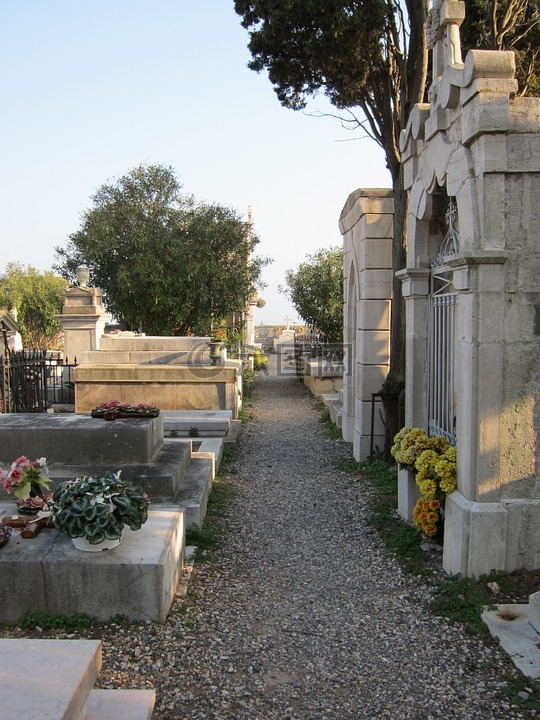 坟场,赛特,地中海