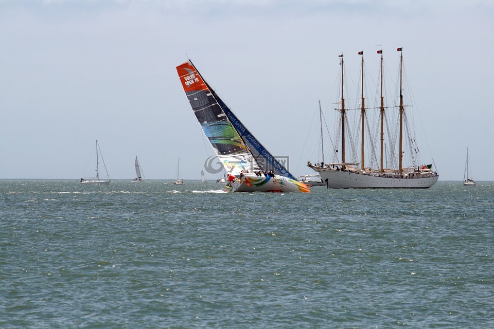 沃尔沃公开比赛于2012年,里斯本,帆船赛
