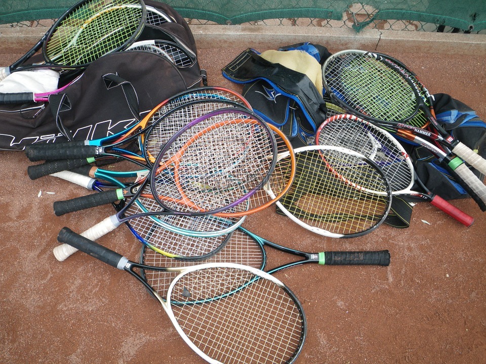 网球拍,网球,体育