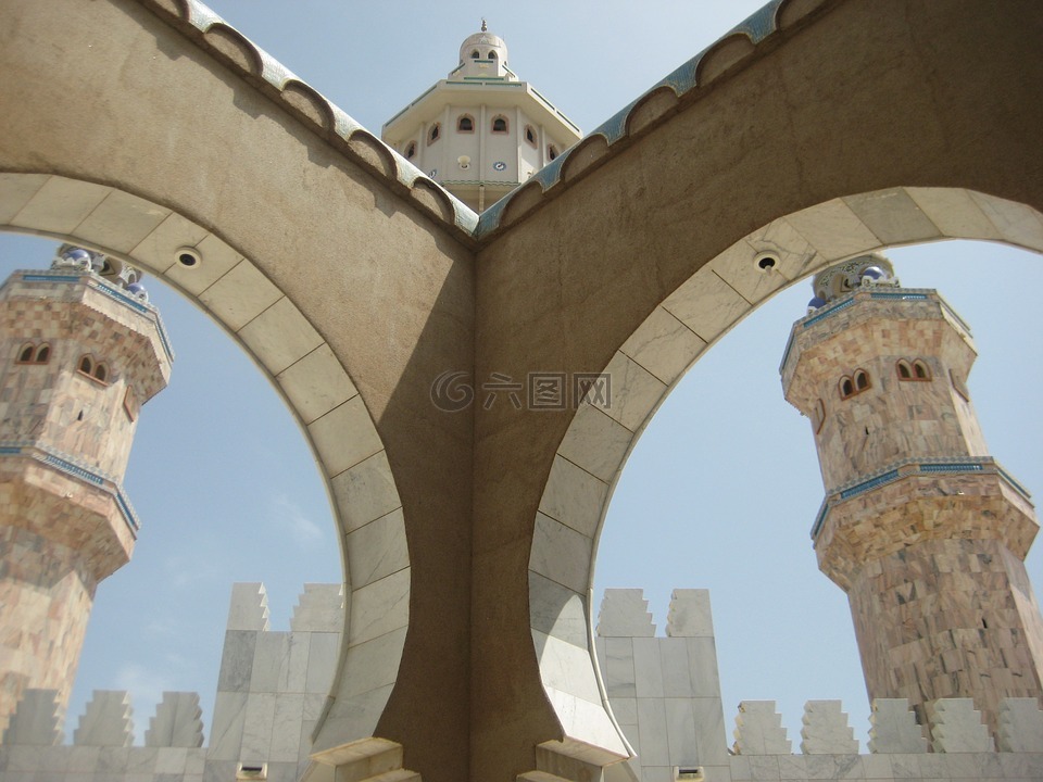 清真寺,塞内加尔,体系结构