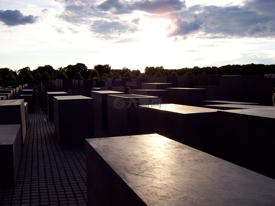 大屠杀,纪念碑,柏林
