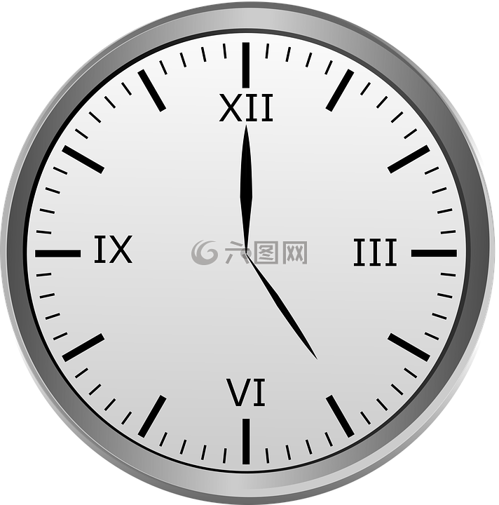 时钟,罗马数字,时间