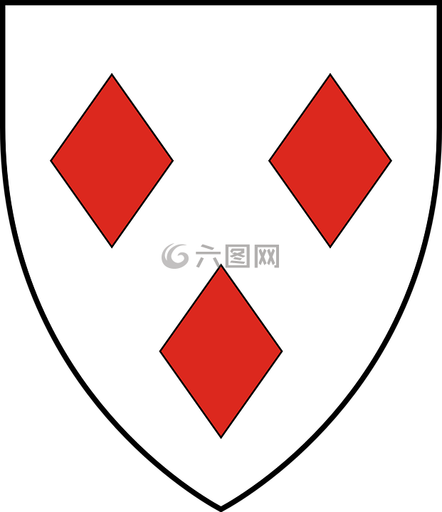 热拉尔 ·,戴克,纹章