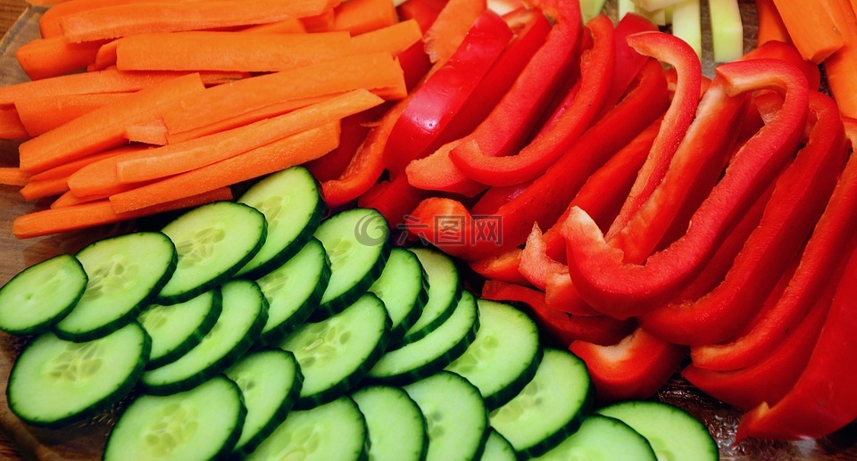 蔬菜,辣椒粉,红萝卜
