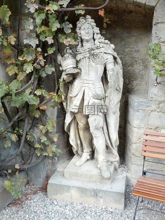 雕像,城堡,marienburg