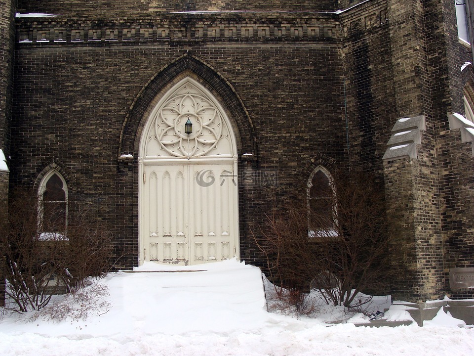 门,教堂,结构