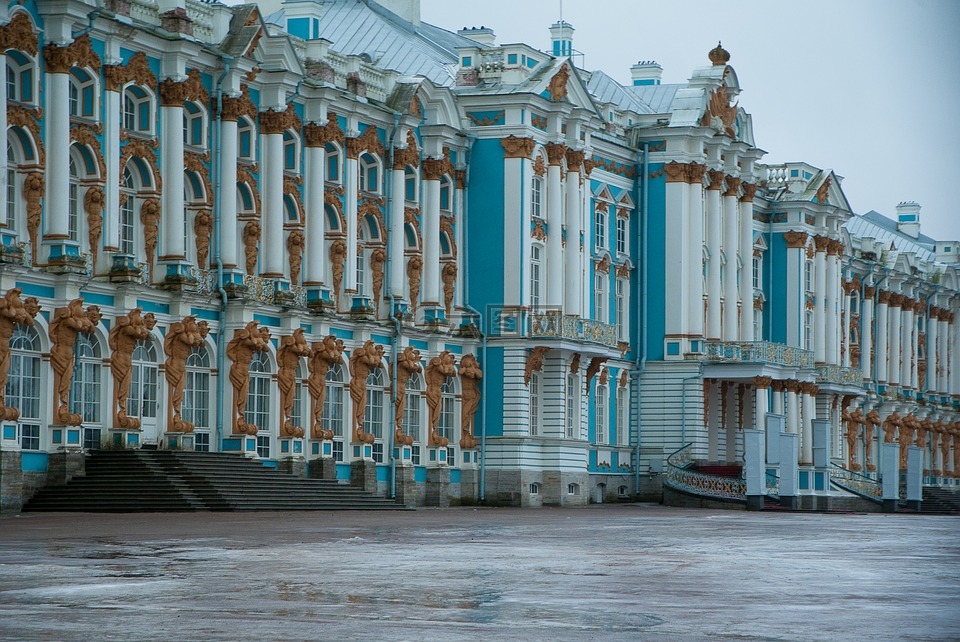 圣彼得堡,凯瑟琳宫,pouchkine