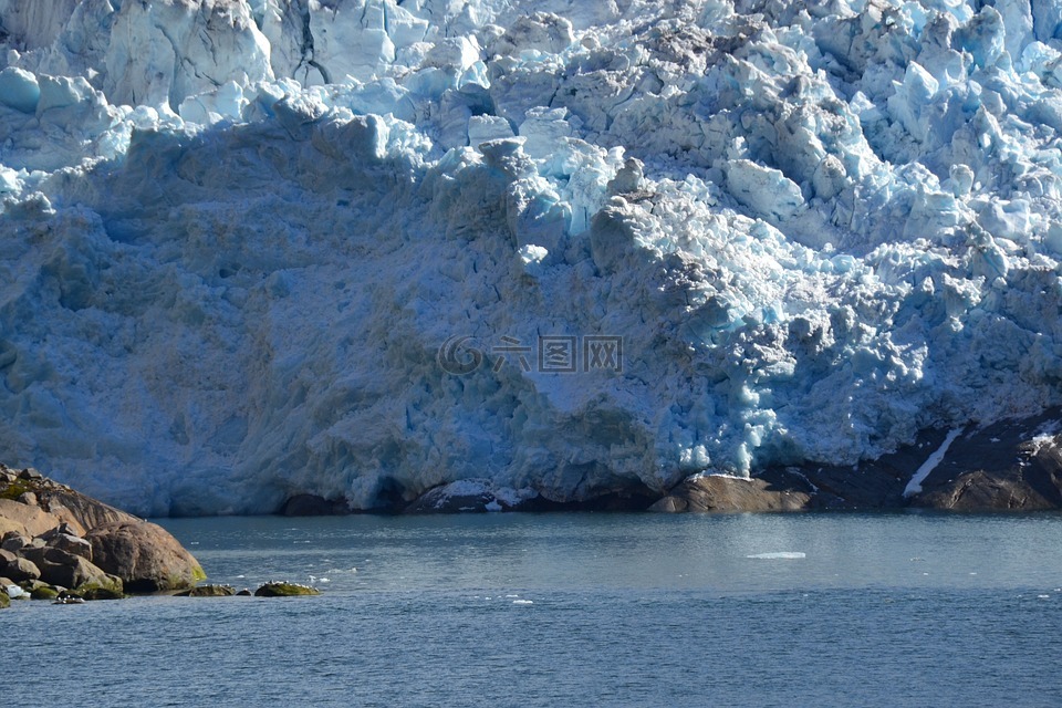 冰川,普林斯基督教声音,格陵兰岛