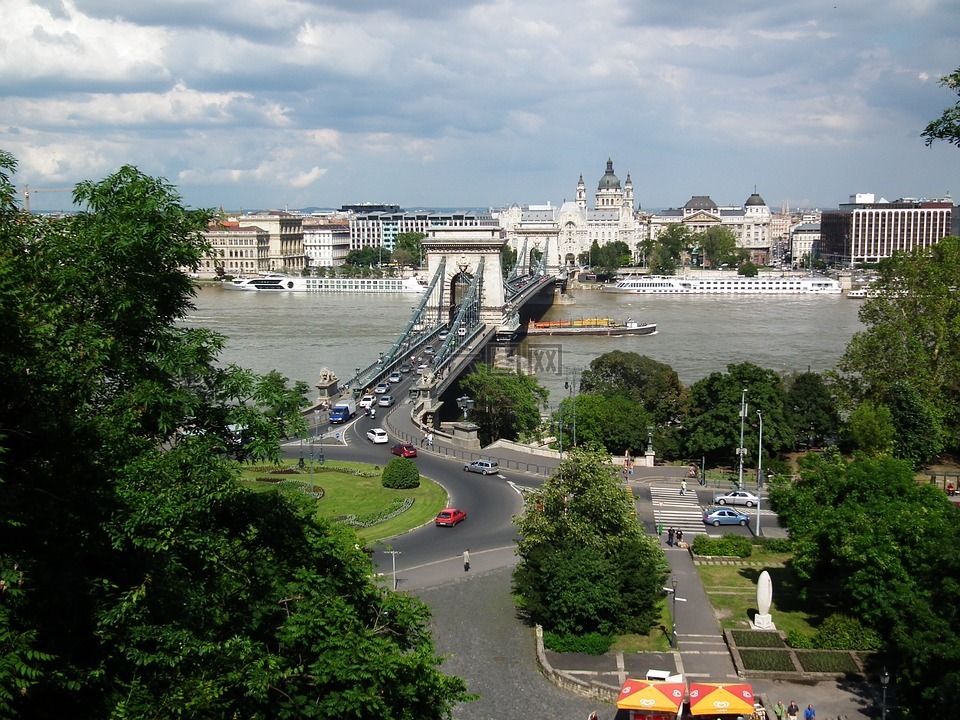 链桥布达佩斯,桥梁的布达佩斯,架构