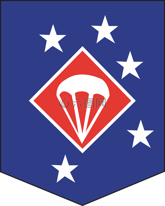 降落伞,徽章,徽标
