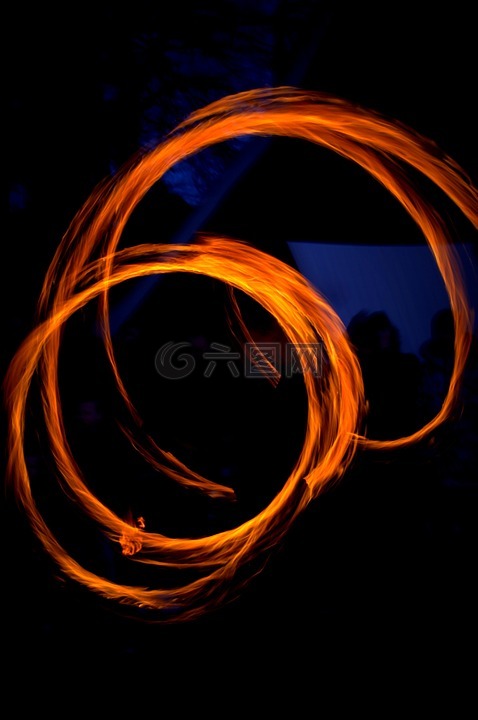 火,喷火表演,火焰