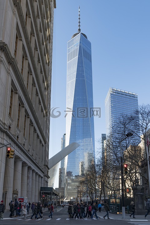 纽约,世界贸易中心,摩天大楼