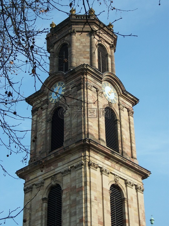 圣路易,萨尔布吕肯,教堂