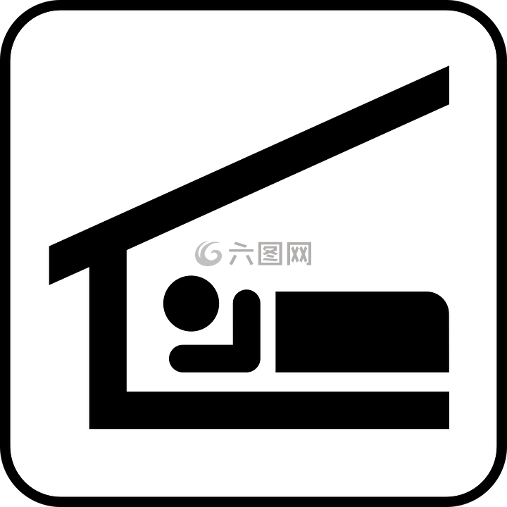 睡眠,担架,屋顶