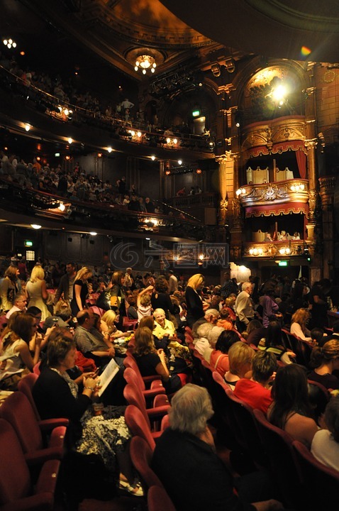 伦敦钯,剧院,观众