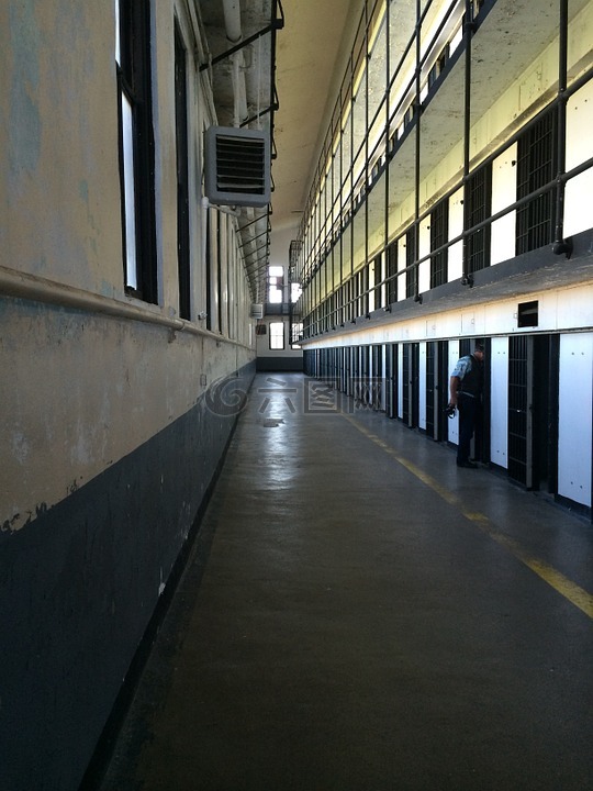 监狱,细胞,单元格块