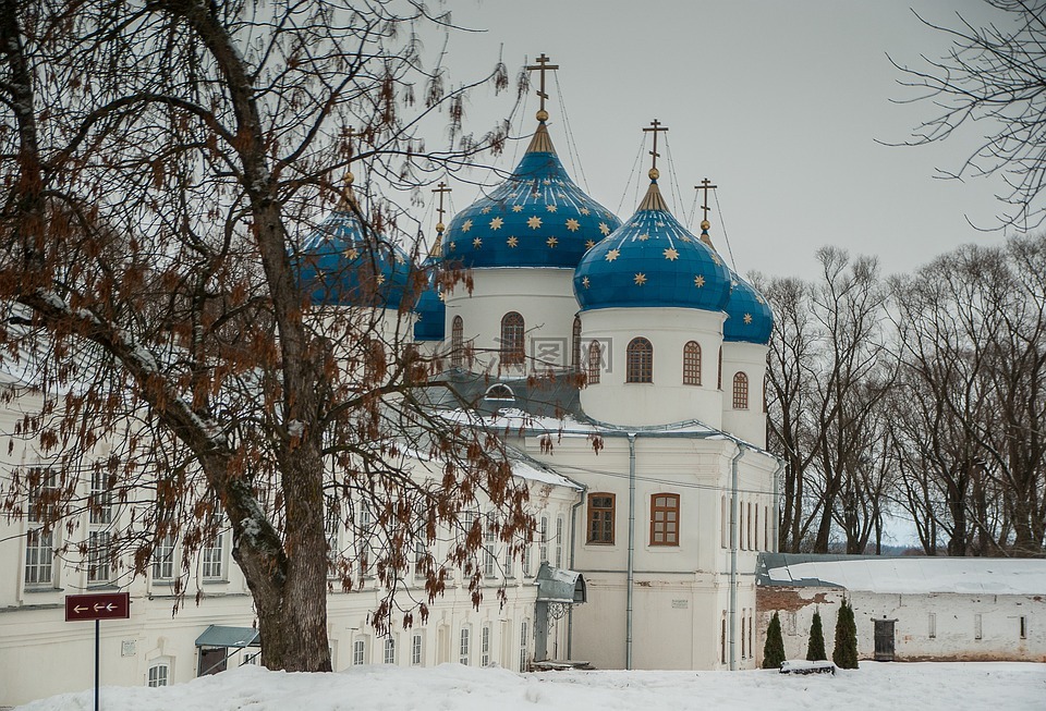 俄罗斯,修道院,大热诺夫哥罗德