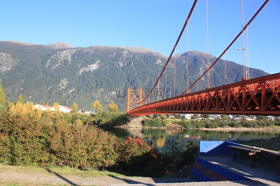 总统伊瓦涅斯桥,智利,艾森港