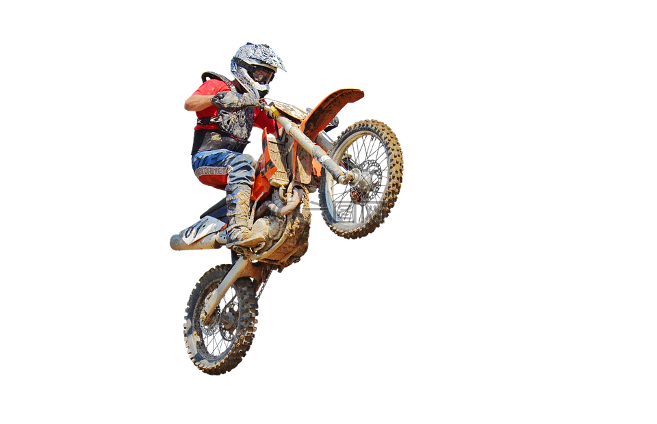 越野摩托车,越野车,跳