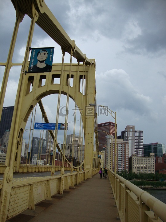 安迪·沃霍尔的桥梁,匹兹堡,宾夕法尼亚的