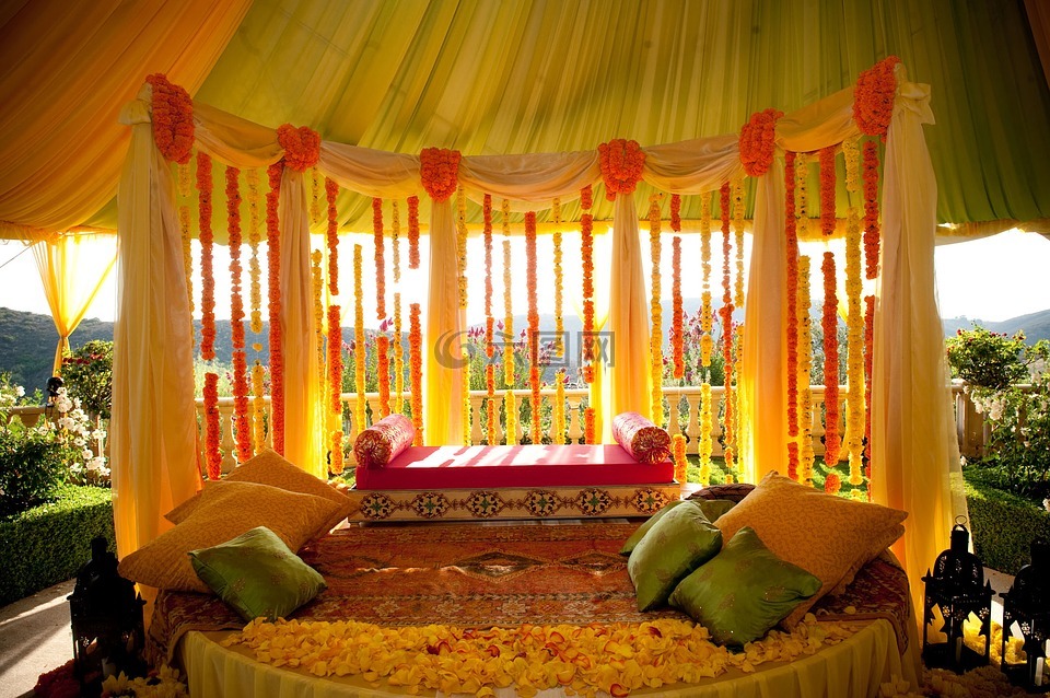婚礼在孟买的装饰,供货商在孟买的,庆典