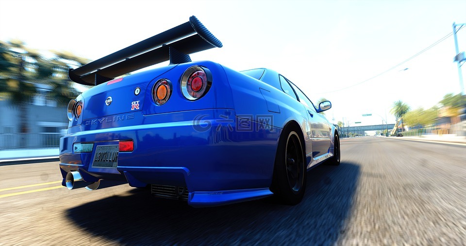 日产,gtr,r34