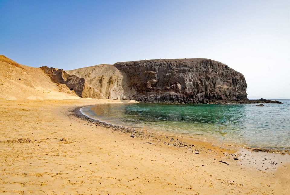 playa del鹉,兰萨罗特岛,加那利群岛