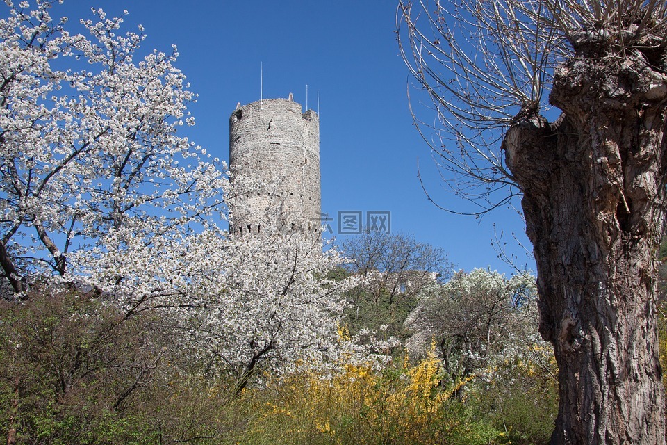 防御塔,中世纪,国防