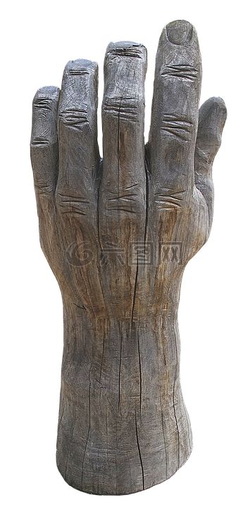 手,手指,木的手
