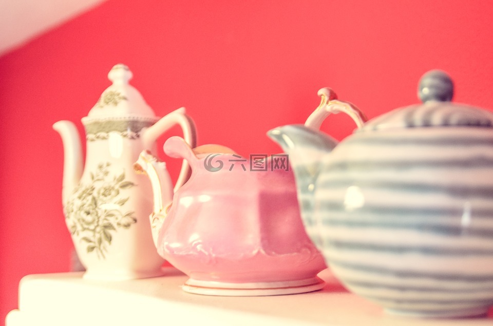 茶壶,陶瓷,水壶