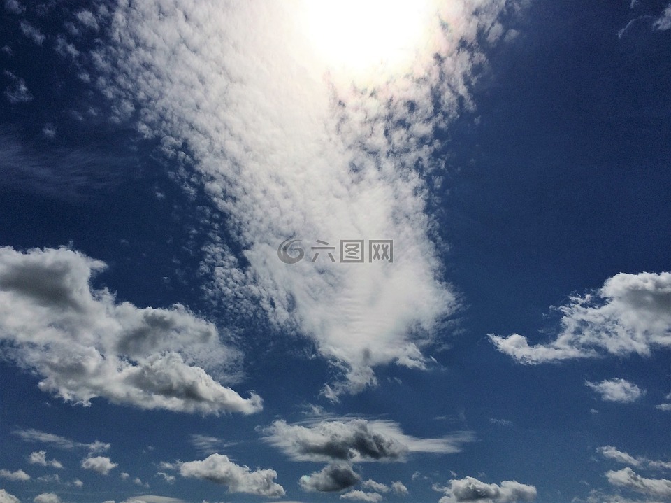 天空,云,蓝色高清图库素材免费下载(图片编号:6934283)