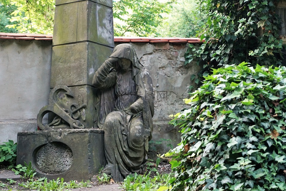 olšany 公墓,布拉格,捷克共和国