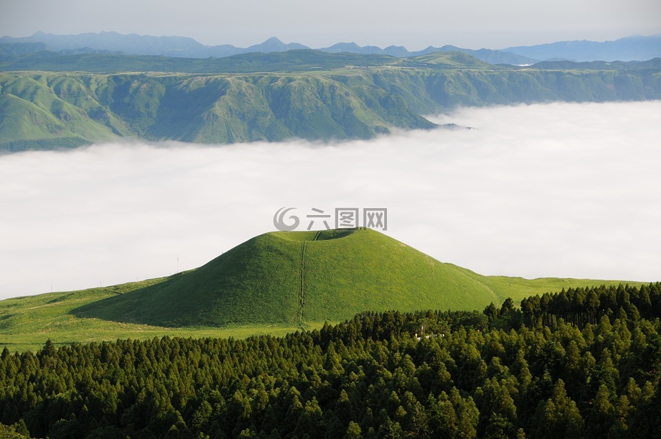 麻生太郎,米冢,海的云