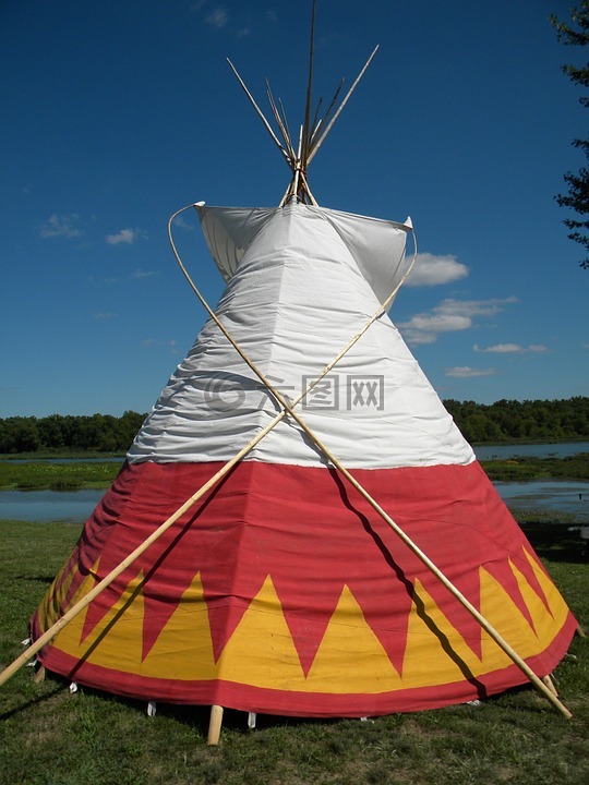 帐篷,美洲原住民,文化