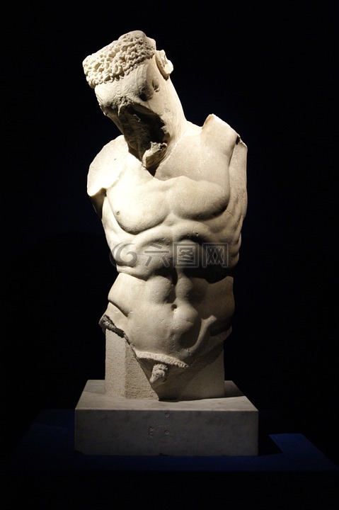 胸围古董,罗马,视图