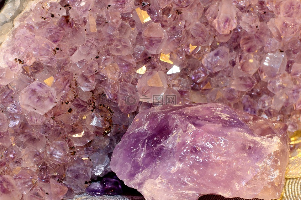 紫晶,矿产,紫