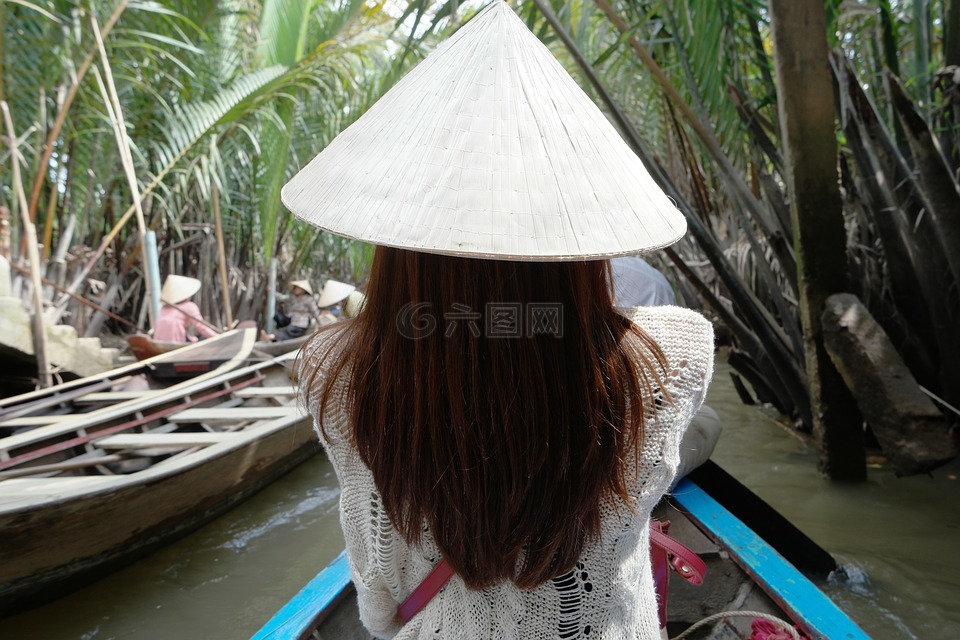 越南,湄公河流域,旅行