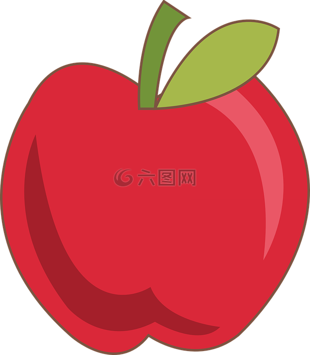苹果,水果,红苹果