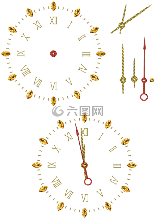 时钟,拨号,指针