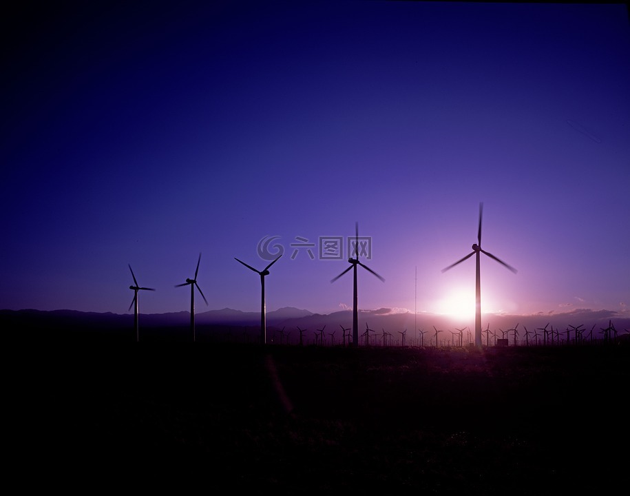 windräder,能源,风电