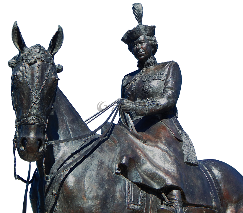 伊丽莎白王后,雕像,皇后