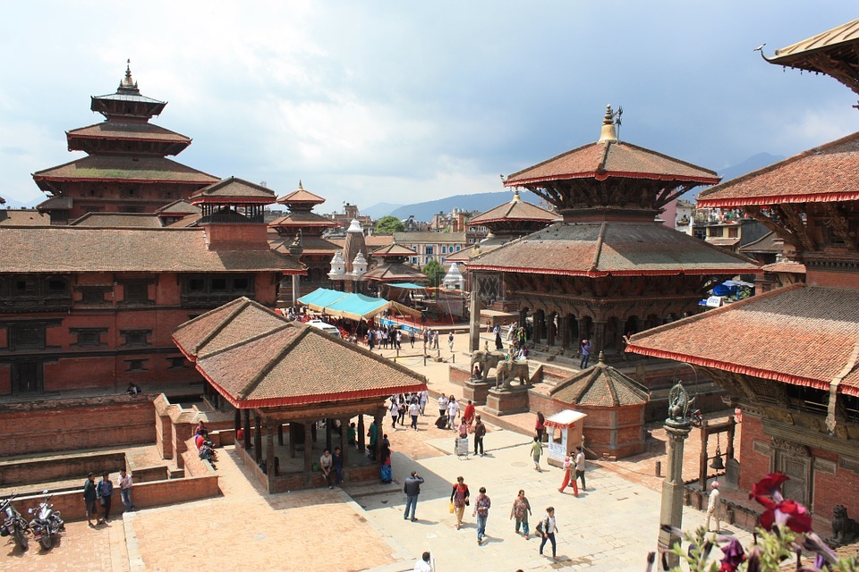 尼泊尔,加德满都,杜巴广场