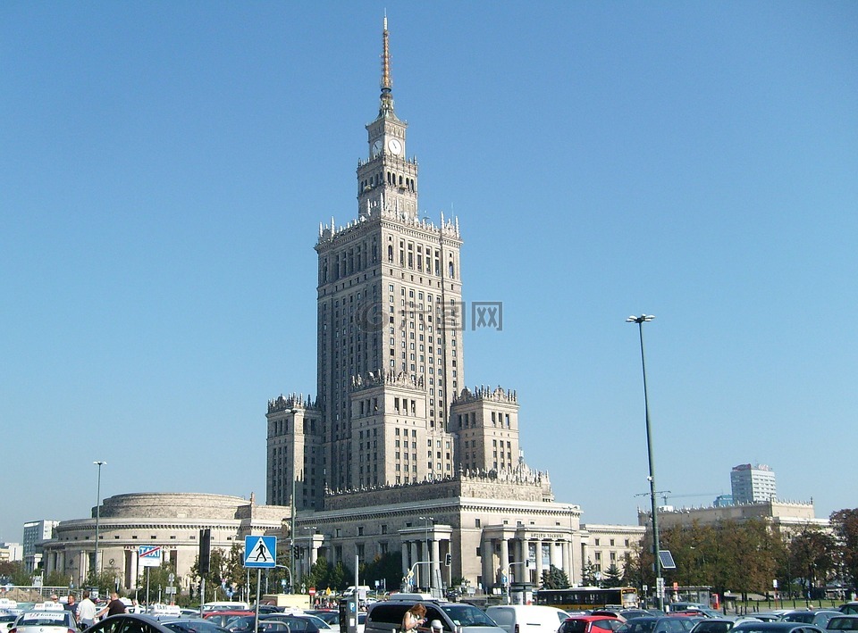 宫殿的文化,华沙,城市中心