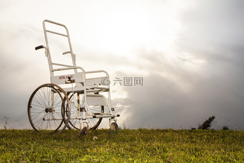 残疾人,椅子,恩格尔