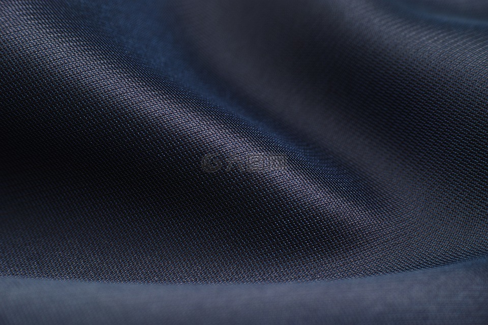 深蓝色,蓝色,织物