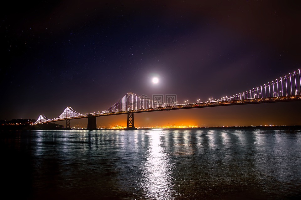 旧金山,奥克兰,海湾桥