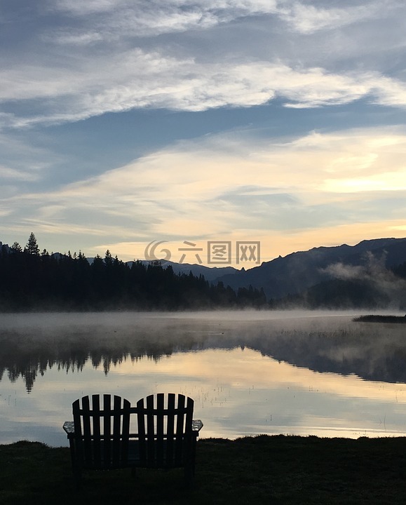 休谟,湖,山