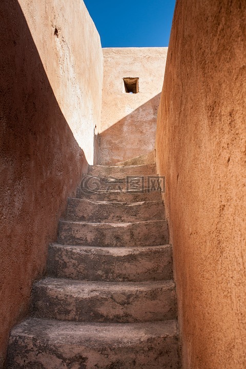 摩洛哥,拉巴特,楼梯