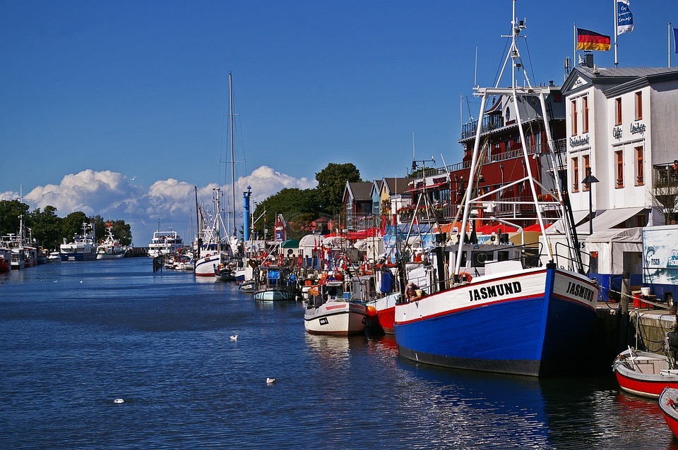 warnemünde,端口,船舶