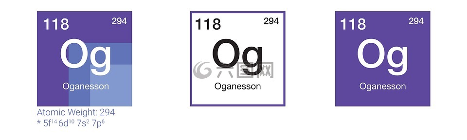 oganesson,化学,元素周期表